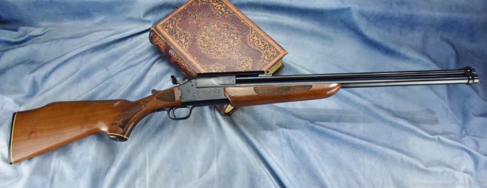 Combo Gun Savage 24v .222 rifle AND .20 ga shotgun RARE ENGRAVED model -img-47
