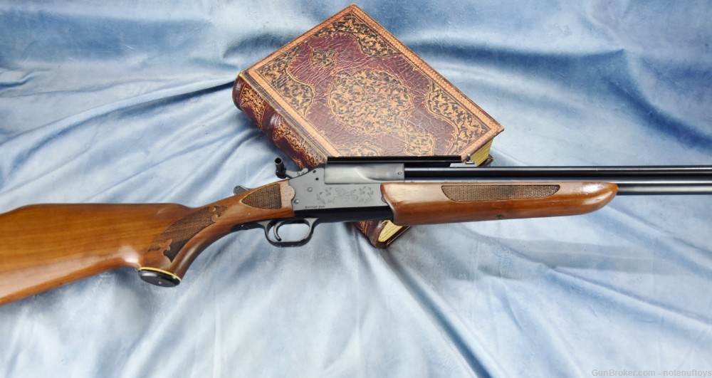 Combo Gun Savage 24v .222 rifle AND .20 ga shotgun RARE ENGRAVED model -img-48