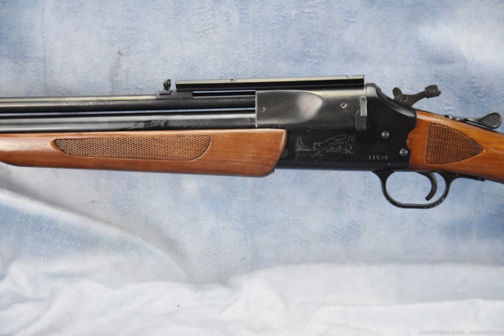 Combo Gun Savage 24v .222 rifle AND .20 ga shotgun RARE ENGRAVED model -img-11