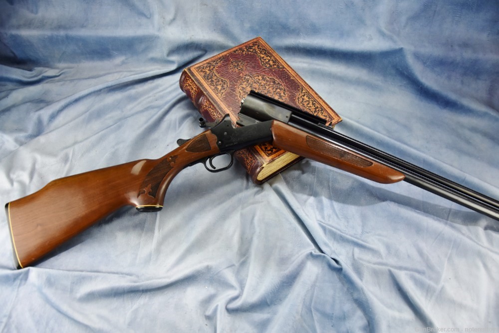 Combo Gun Savage 24v .222 rifle AND .20 ga shotgun RARE ENGRAVED model -img-52