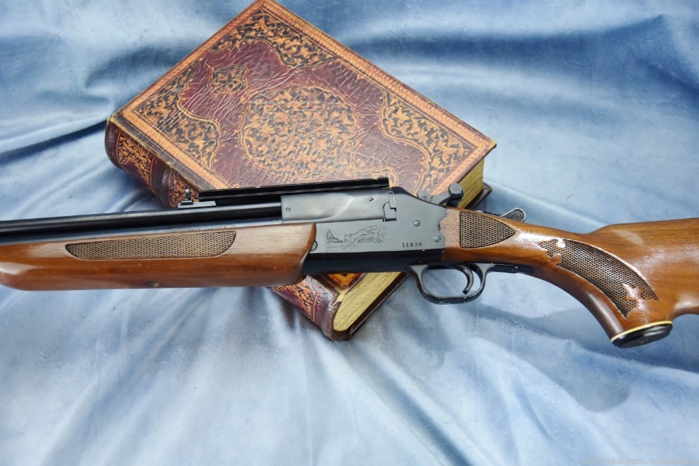 Combo Gun Savage 24v .222 rifle AND .20 ga shotgun RARE ENGRAVED model -img-8