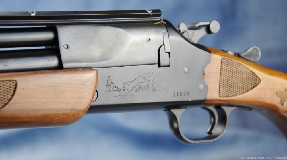 Combo Gun Savage 24v .222 rifle AND .20 ga shotgun RARE ENGRAVED model -img-46