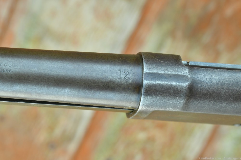 SCARCE, 1ST YEAR ANTIQUE Winchester Model 1897 Shotgun - 12 GA-img-8