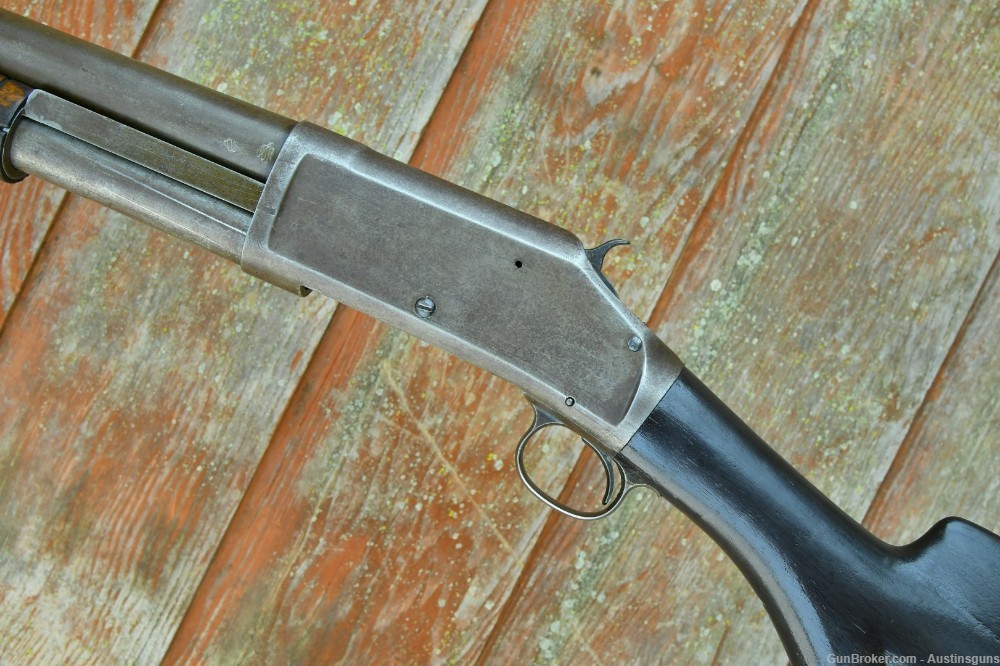 SCARCE, 1ST YEAR ANTIQUE Winchester Model 1897 Shotgun - 12 GA-img-0