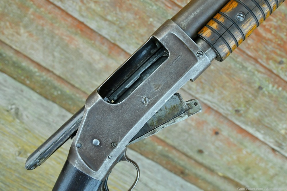 SCARCE, 1ST YEAR ANTIQUE Winchester Model 1897 Shotgun - 12 GA-img-45