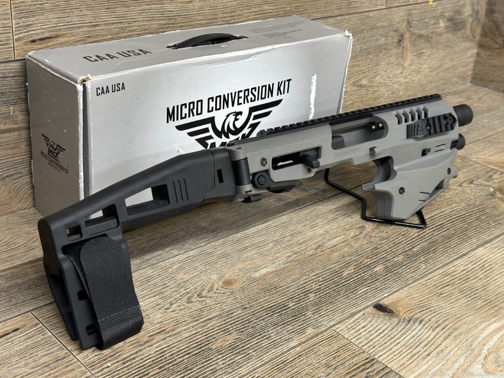 CAA Micro Handgun Conversion Kit (Fits Glock 20 & 21) Tungsten Finish-img-4