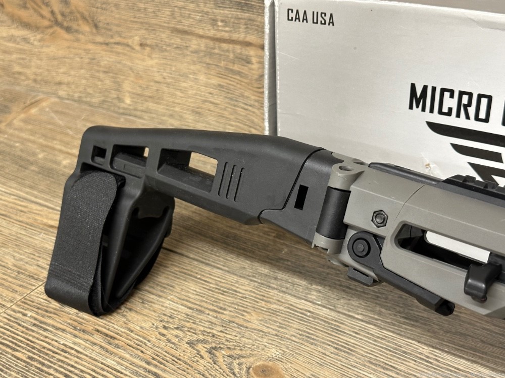 CAA Micro Handgun Conversion Kit (Fits Glock 20 & 21) Tungsten Finish-img-6