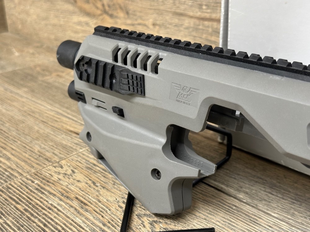 CAA Micro Handgun Conversion Kit (Fits Glock 20 & 21) Tungsten Finish-img-2