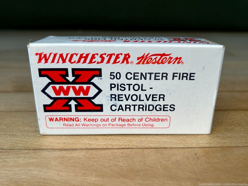 Winchester .30 Luger 7.65MM 93 Grain Brass Case Ammo (1 Box) 50 Round X30LP-img-1
