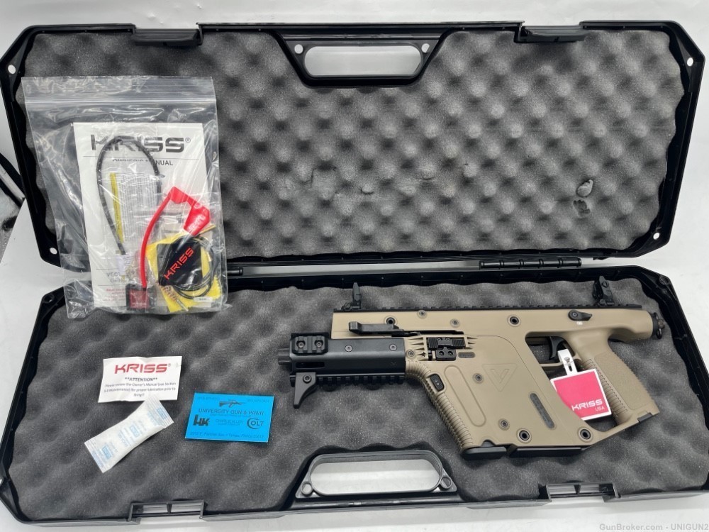 KRISS USA VECTOR SDP-E GEN2 9MM FDE 17RDS.-img-0