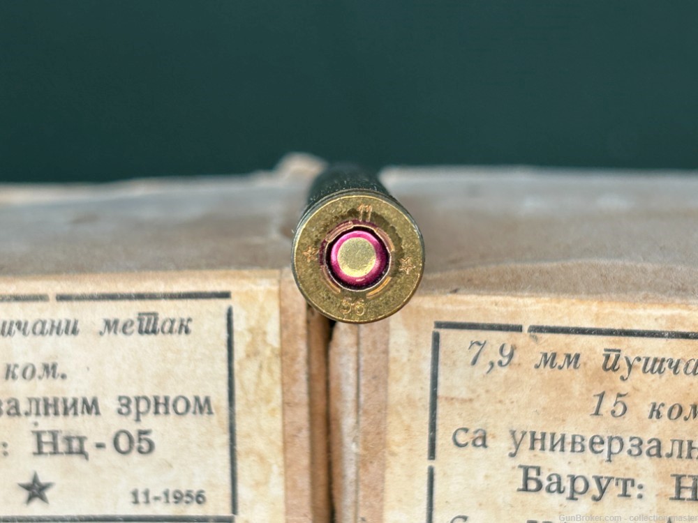 233 Rounds Russian 8MM Mauser (7.92×57mm Mauser) FMJ Ammo Surplus Estate -img-4