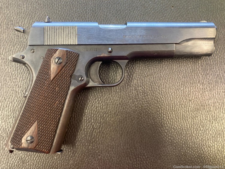 Colt 1911 manufactured 1918 Excellent World War One-img-0