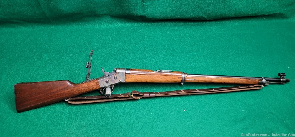 REMINGTON M1902 MILITARY Pattern 7mm Rolling Block Rifle-img-5