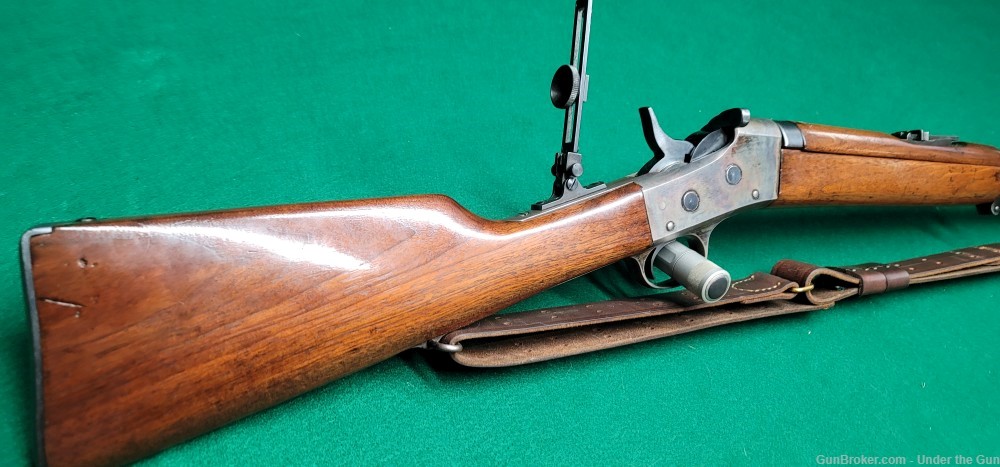 REMINGTON M1902 MILITARY Pattern 7mm Rolling Block Rifle-img-9