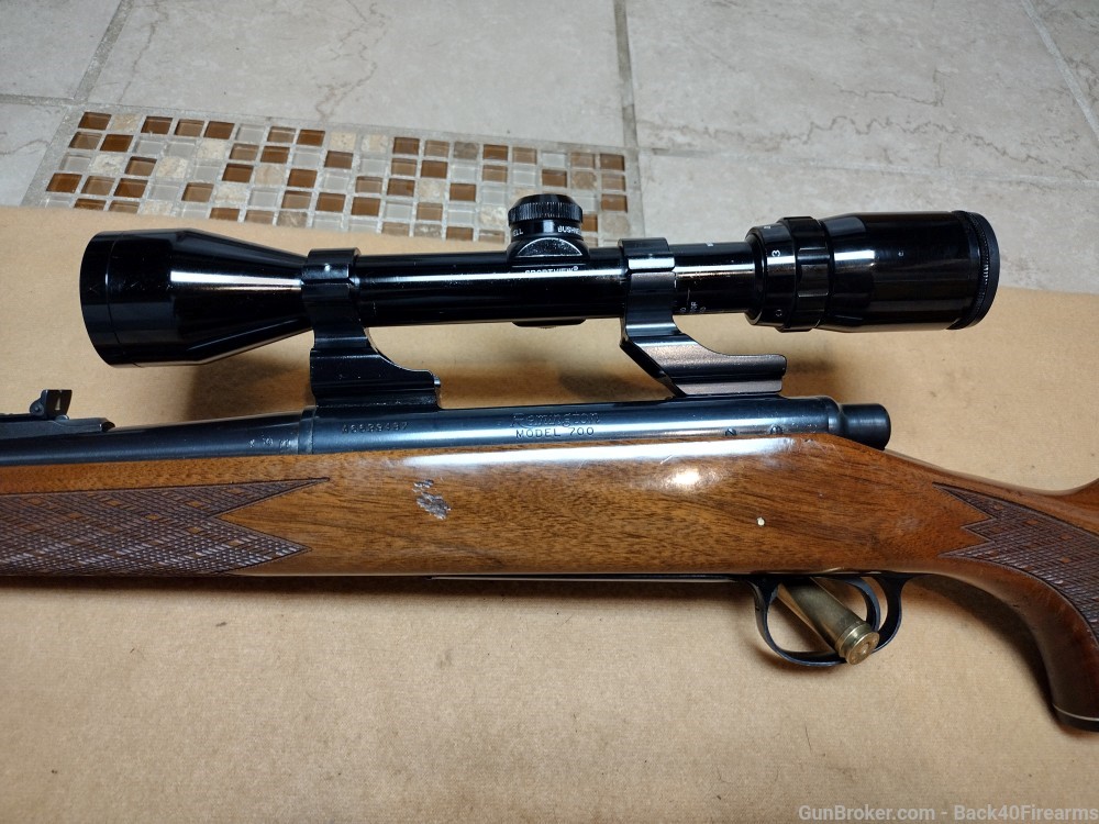 Early Model Remington 700 BDL 270 Win 22" Bolt Action Rifle W/Scope-img-15