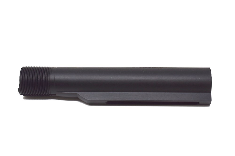 AR15 Mil-Spec Buffer Tube Black Carbine length 6 position-img-0