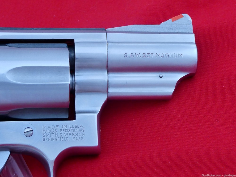 Smith & Wesson 66-2 original box 2½" barrel .357 mag excellent S&W RARE -img-6