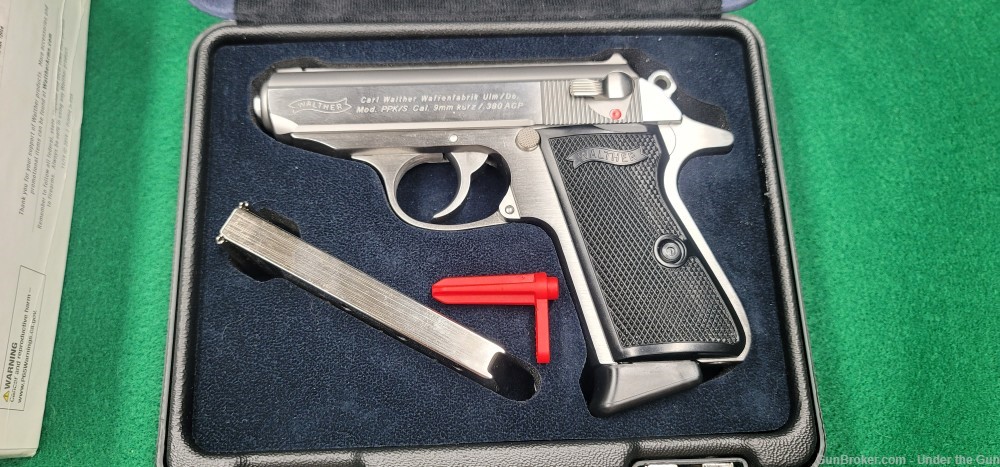 Walther PPK/S .380 ACP 3.3" Stainless -img-1