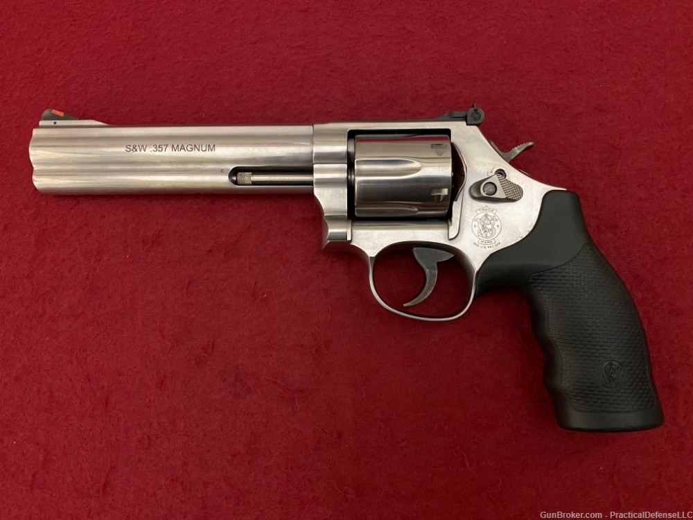 New Smith & Wesson 686 6" .357 mag Revolver L Frame Stainless 6-shot 164224-img-2