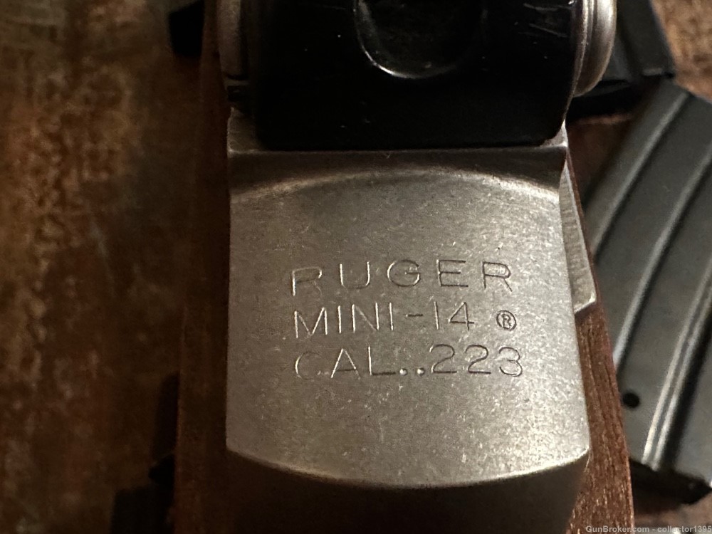 Ruger Mini-14 Ranch .223 Three Magazines Made in 1999 -img-6