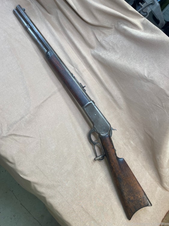 Winchester 1886 45-70 Govt. 20" Oct Short Rifle-img-0