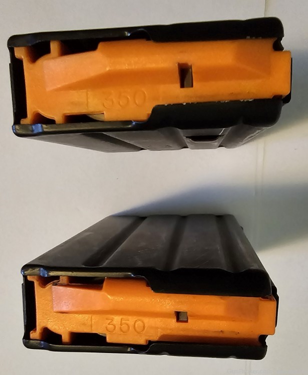 x2 Duramag SS 350 Legend 20 round AR-15 magazines, .350 anti tilt mag-img-1