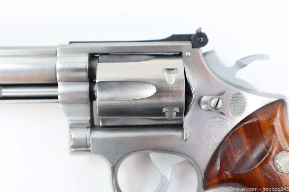 Rare Nice Stainless Smith & Wesson 617 No Dash .22 LR Revolver W/ 6" Barrel-img-10