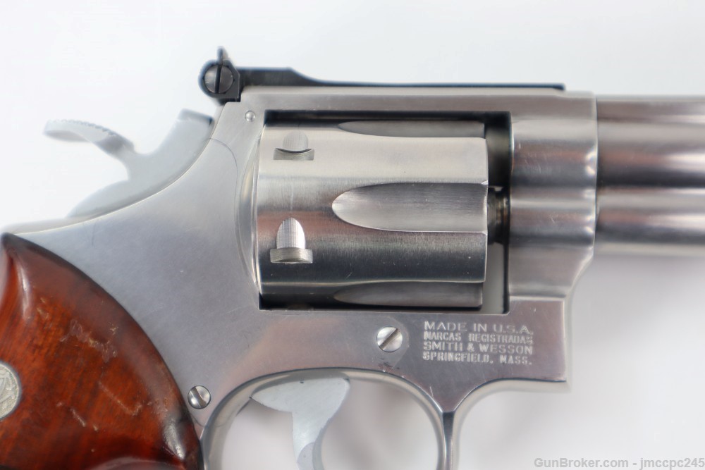 Rare Nice Stainless Smith & Wesson 617 No Dash .22 LR Revolver W/ 6" Barrel-img-17