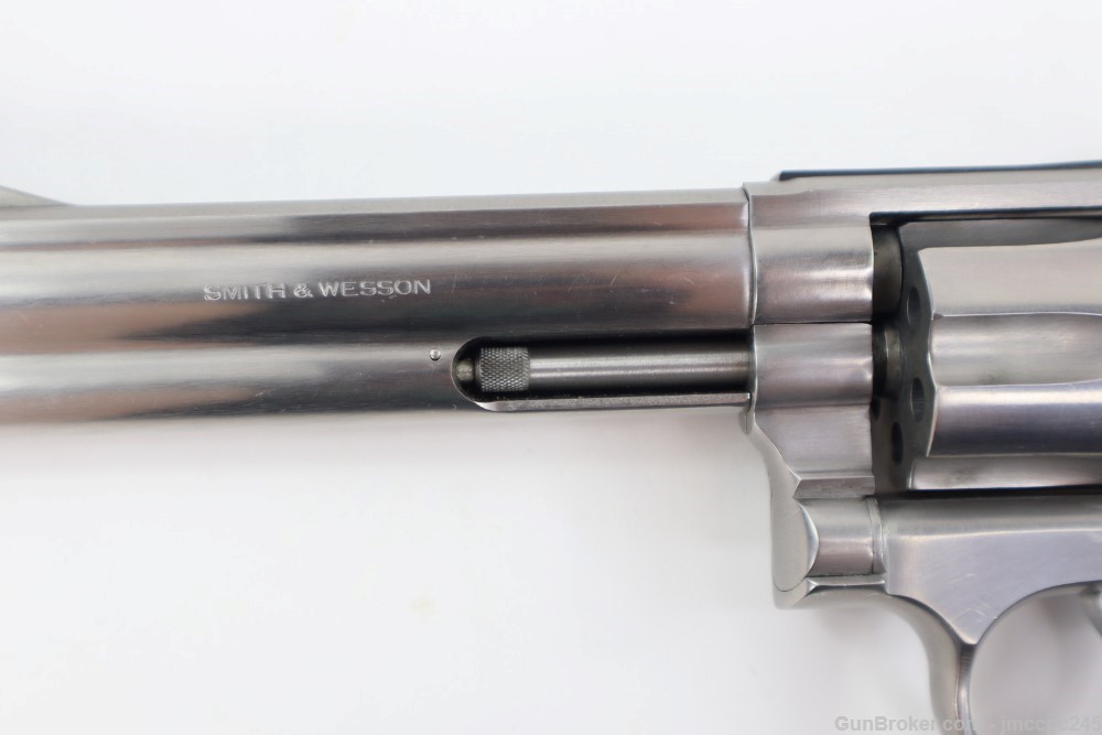 Rare Nice Stainless Smith & Wesson 617 No Dash .22 LR Revolver W/ 6" Barrel-img-11