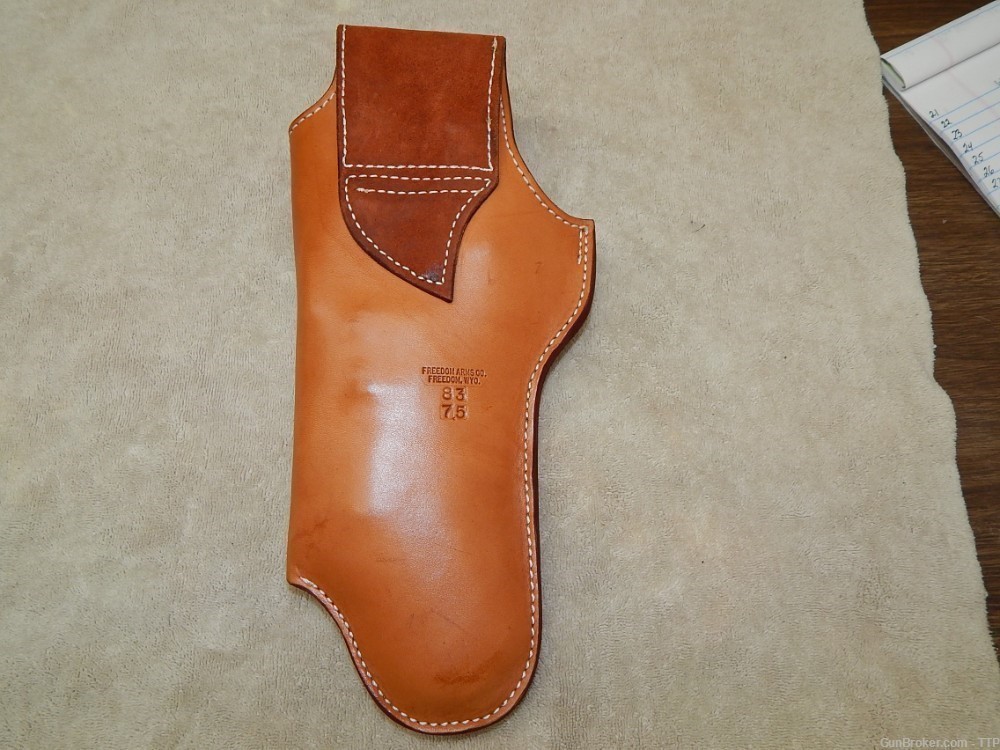 FREEDOM ARMS SCOPE BELT HOLSTER FOR MODELS 83 & 97 7.5" R.H. 30-img-1