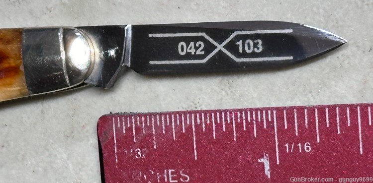 Schatt & Morgan Queen Cutlery S&M Keystone Serpentine Knife 042103-img-6
