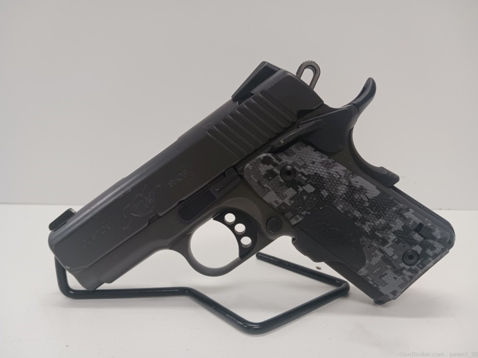 Kimber Ultra Corvert 45ACP With 1 7RD mag, and Laser Grip-img-0