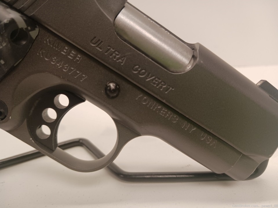 Kimber Ultra Corvert 45ACP With 1 7RD mag, and Laser Grip-img-11
