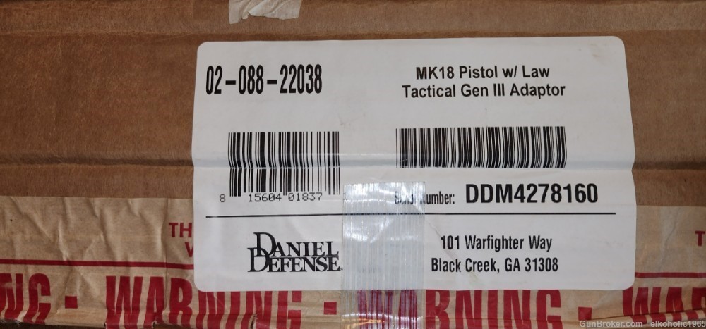 Daniel Defense MK18 Law Tactical DDM4 5.56 NATO Folding Stock NON NFA -img-22