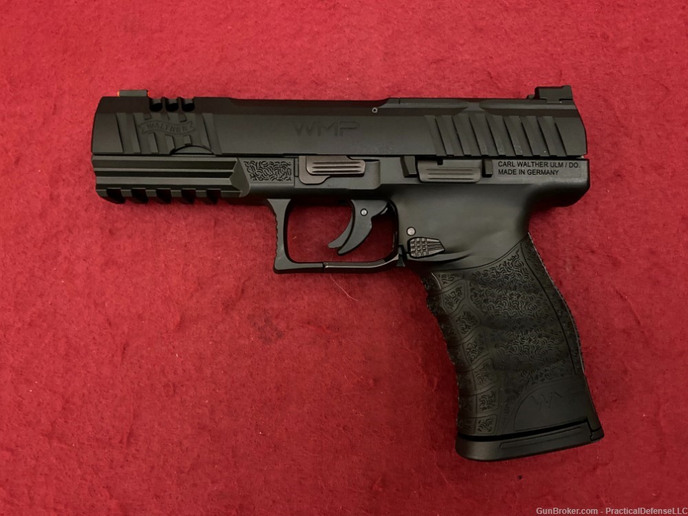 New Walther WMP .22 WMR 15rd Semi Auto Pistol, Optic Ready 5220300-img-2
