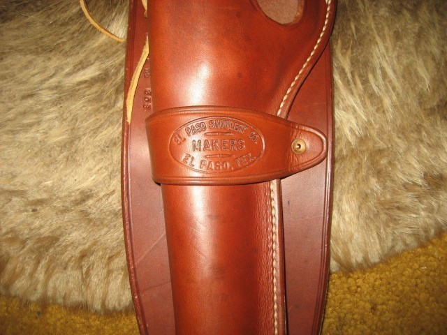 VINTAGE EL PASO SADDLERY L/H COLT 7.5 !-img-1