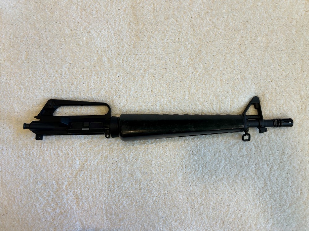 M16A1 C7 Chrome Lined 16in Dissipator Upper with Surplus M16a1 Handguard-img-0