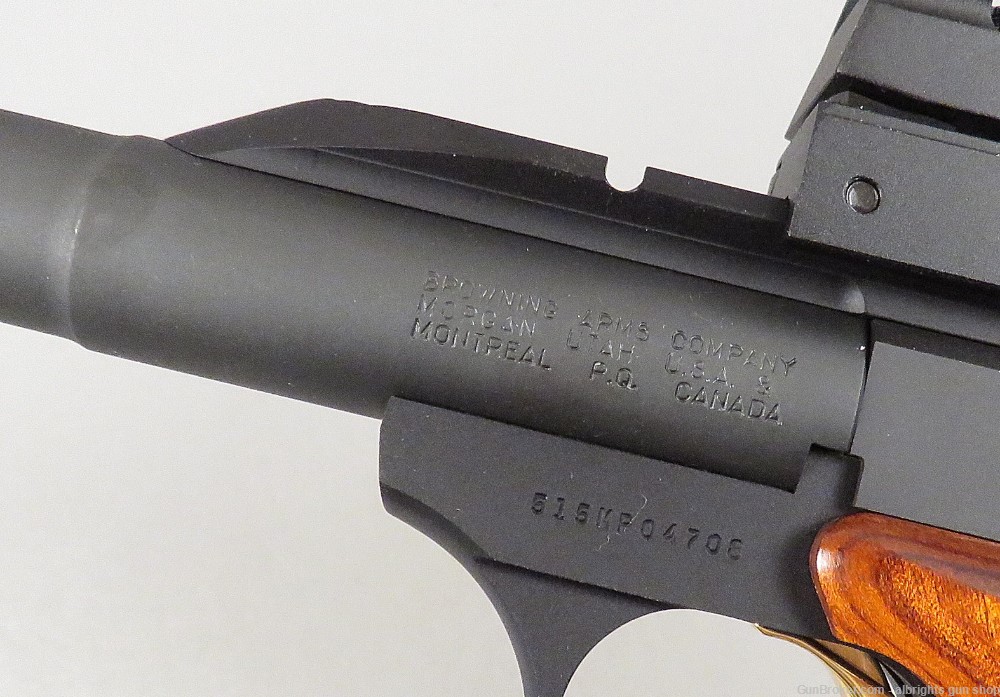 BROWNING BUCKMARK 22 Semi Auto Target Pistol & FACTORY RED DOT SIGHT NICE-img-10