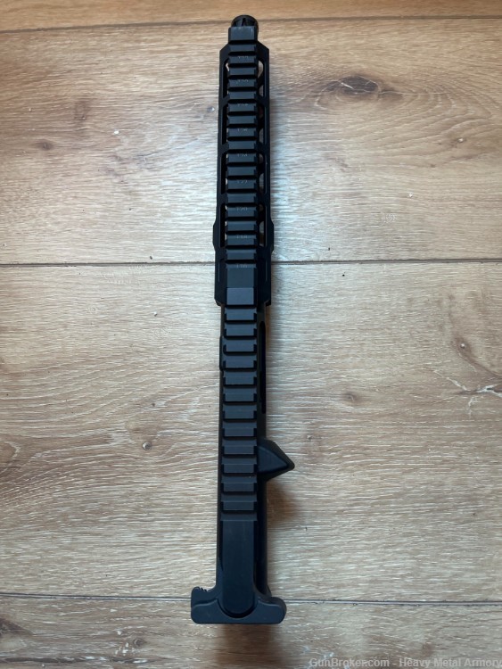 AR9 9mm Complete 8" Upper with Midwest Rail & Tool Craft Glock/Colt Bolt-img-3