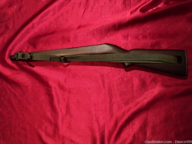 ORIGINAL WWII M1 CARBINE "UNISSUED HIGH WOOD" COMPLETE STOCK-img-24