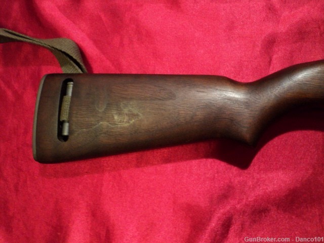 ORIGINAL WWII M1 CARBINE "UNISSUED HIGH WOOD" COMPLETE STOCK-img-20