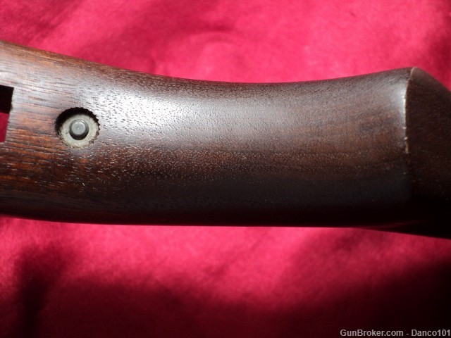 ORIGINAL WWII M1 CARBINE "UNISSUED HIGH WOOD" COMPLETE STOCK-img-11