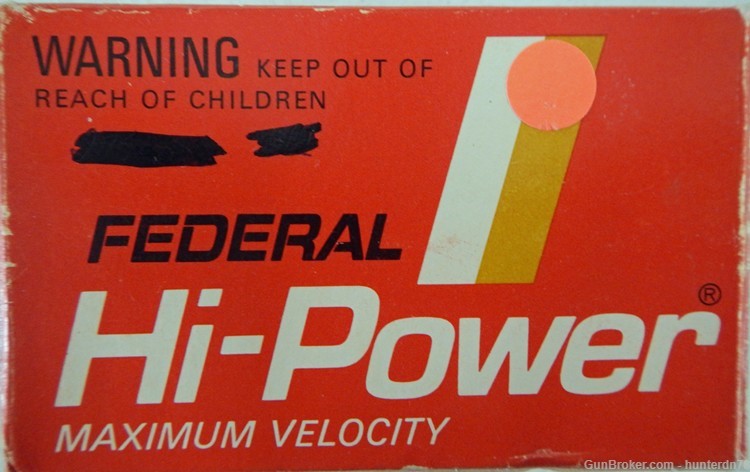 Federal Hi-Power 22 shorts. 29 gr. Copper Coated Bullet. 500 rounds.-img-1