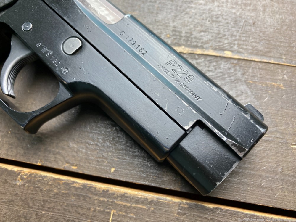 West Germany Sig Sauer P220 .45 ACP KB Date Code Penny Auction -img-22