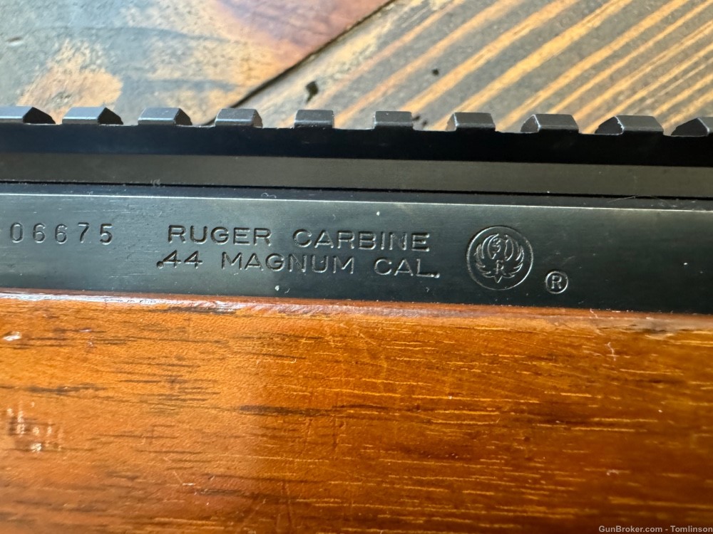 VINTAGE 1975 Ruger 44 Carbine 44 Magnum 18.5 Ruger 10/44 Carbine-img-3
