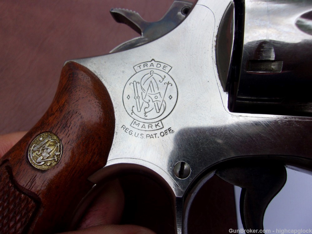 S&W Smith & Wesson Model 10 .38 Spcl 4" NICKEL Revolver 10-5 $1START-img-15
