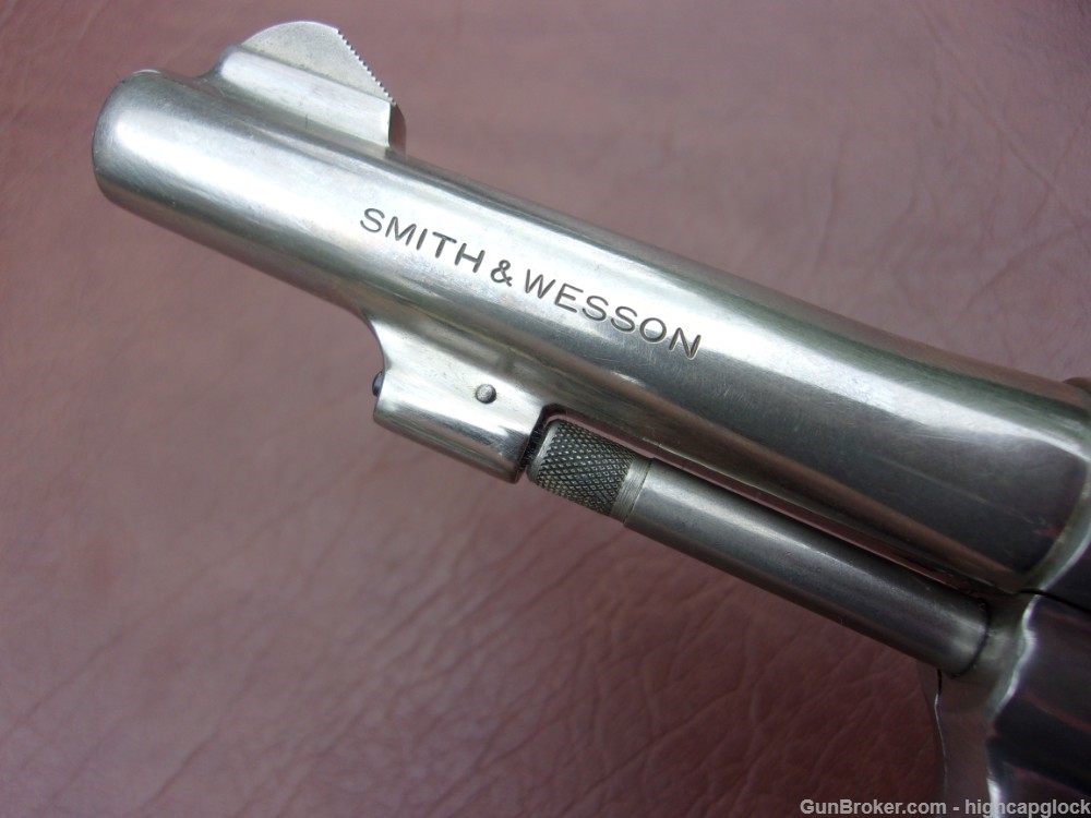 S&W Smith & Wesson Model 10 .38 Spcl 4" NICKEL Revolver 10-5 $1START-img-18