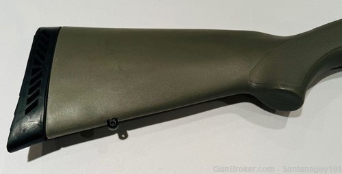 Mossberg Model 500 Shotgun 12 Gauge, 28" VR Barrel, Green Synthetic Stock-img-1