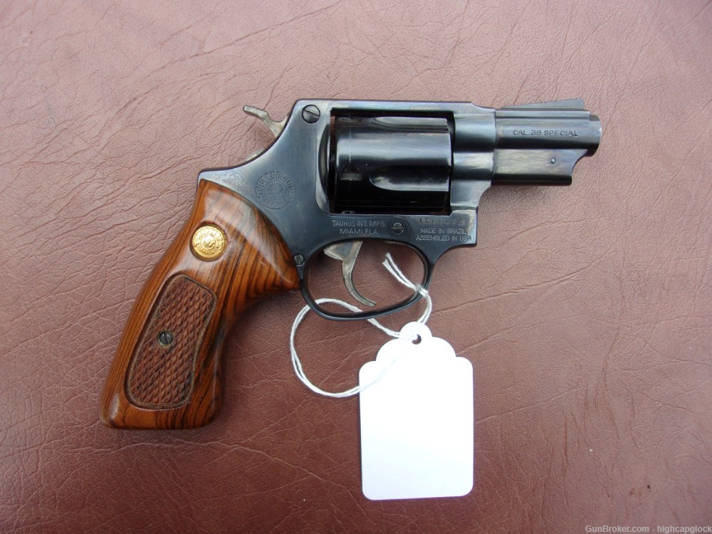 Taurus 85 .38 Spcl 2" Blued Snub Nose Revolver SO PRETTY $1START-img-1