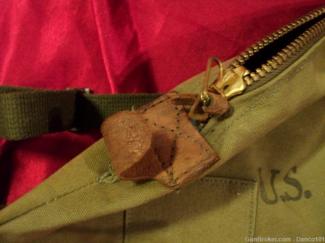 M1 CARBINE ORIGINAL WWII CANVAS CARRY CASE-img-2